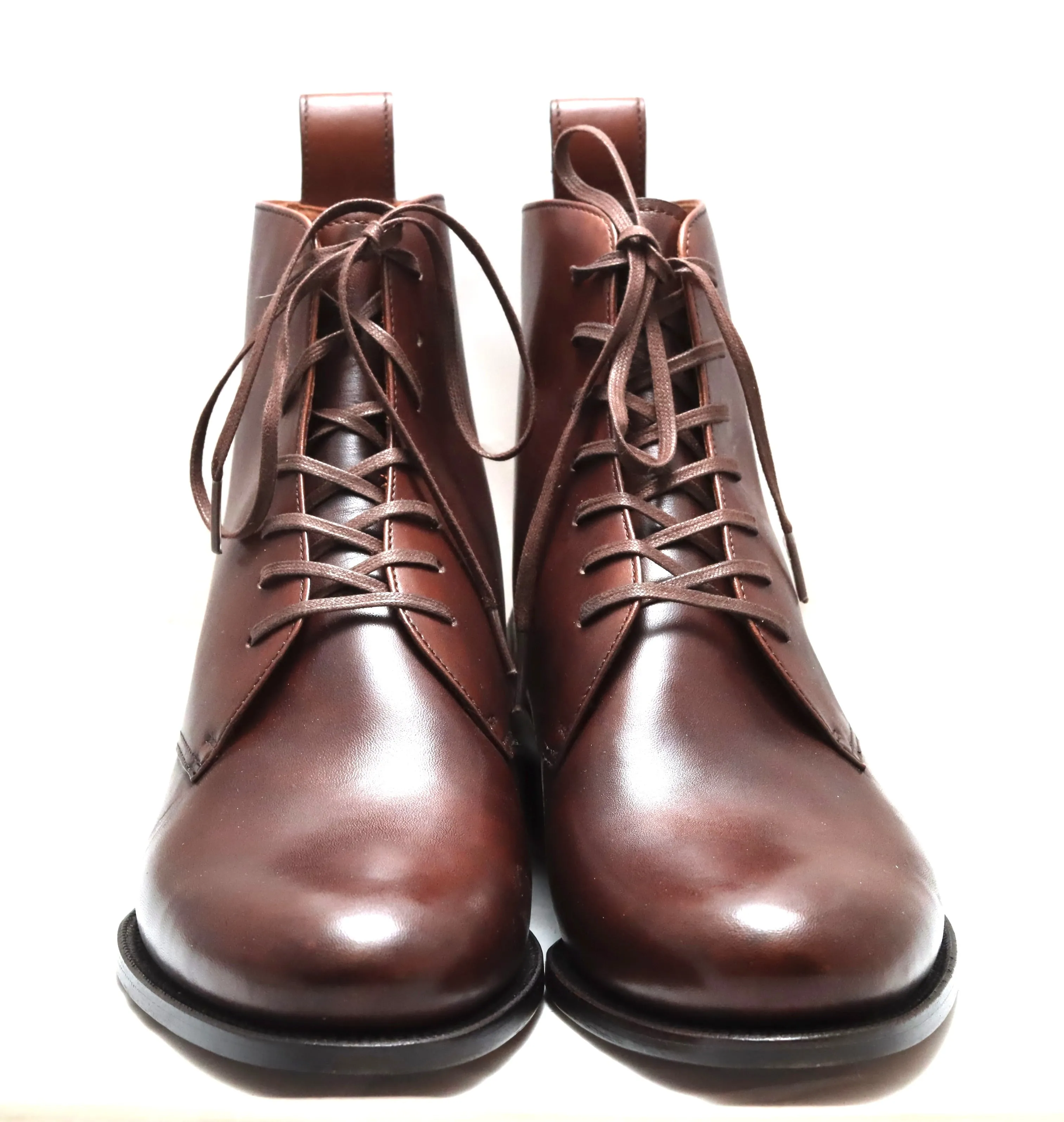 Toe cap derby Boot  | acorn brown   | calf