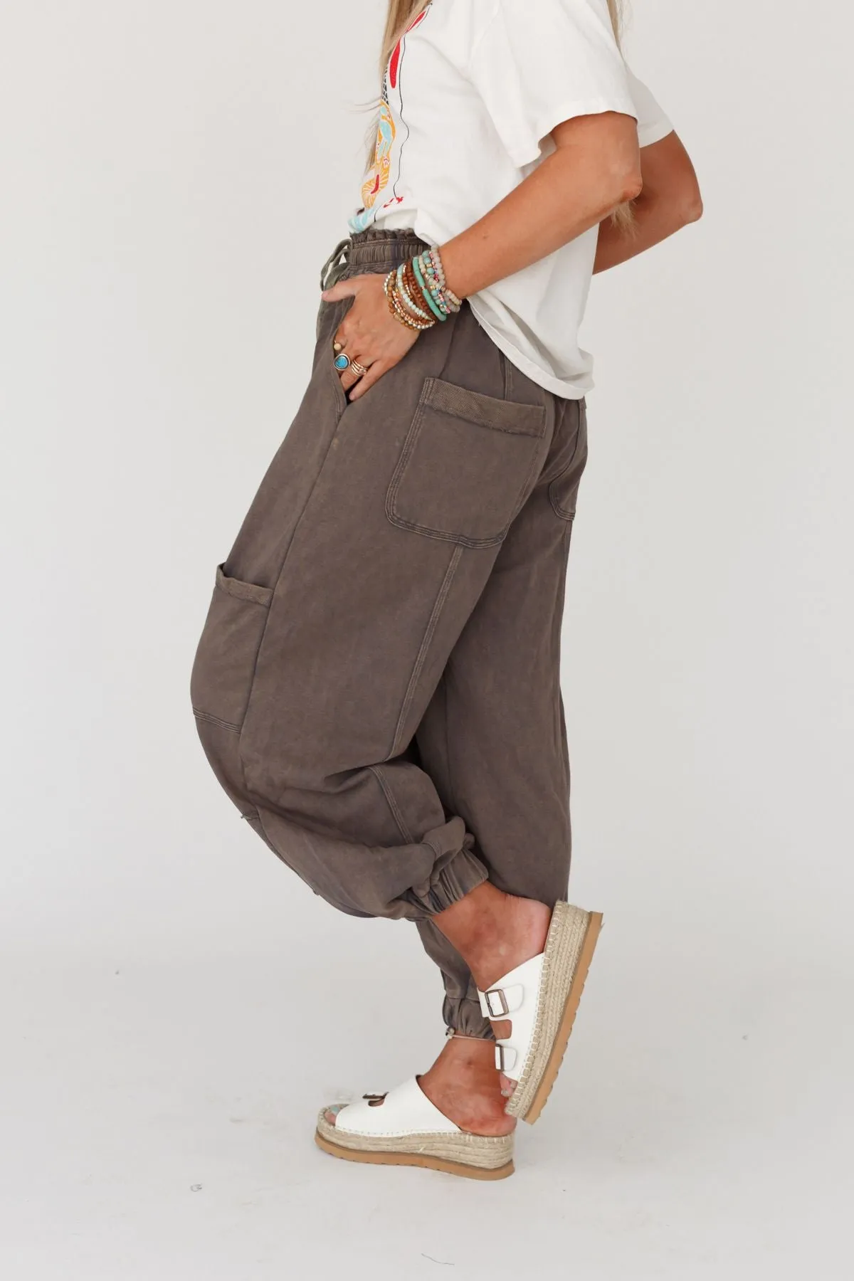 True To You Jogger Pant - Charcoal