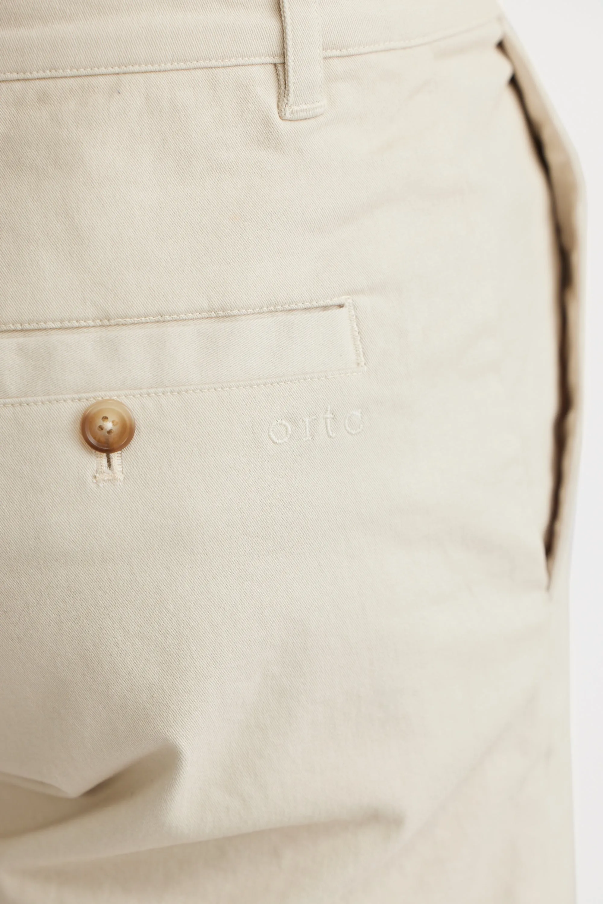 Twill Short Beige