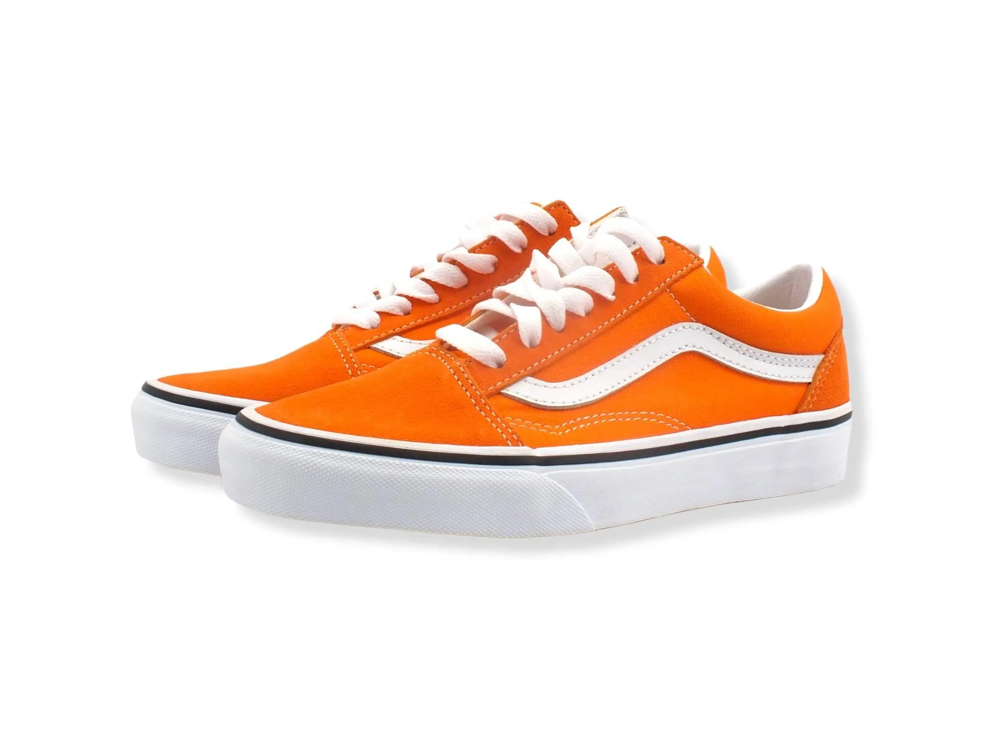 VANS Old Skool Sneaker Orange Tiger True White VN0A5KRFAVM1