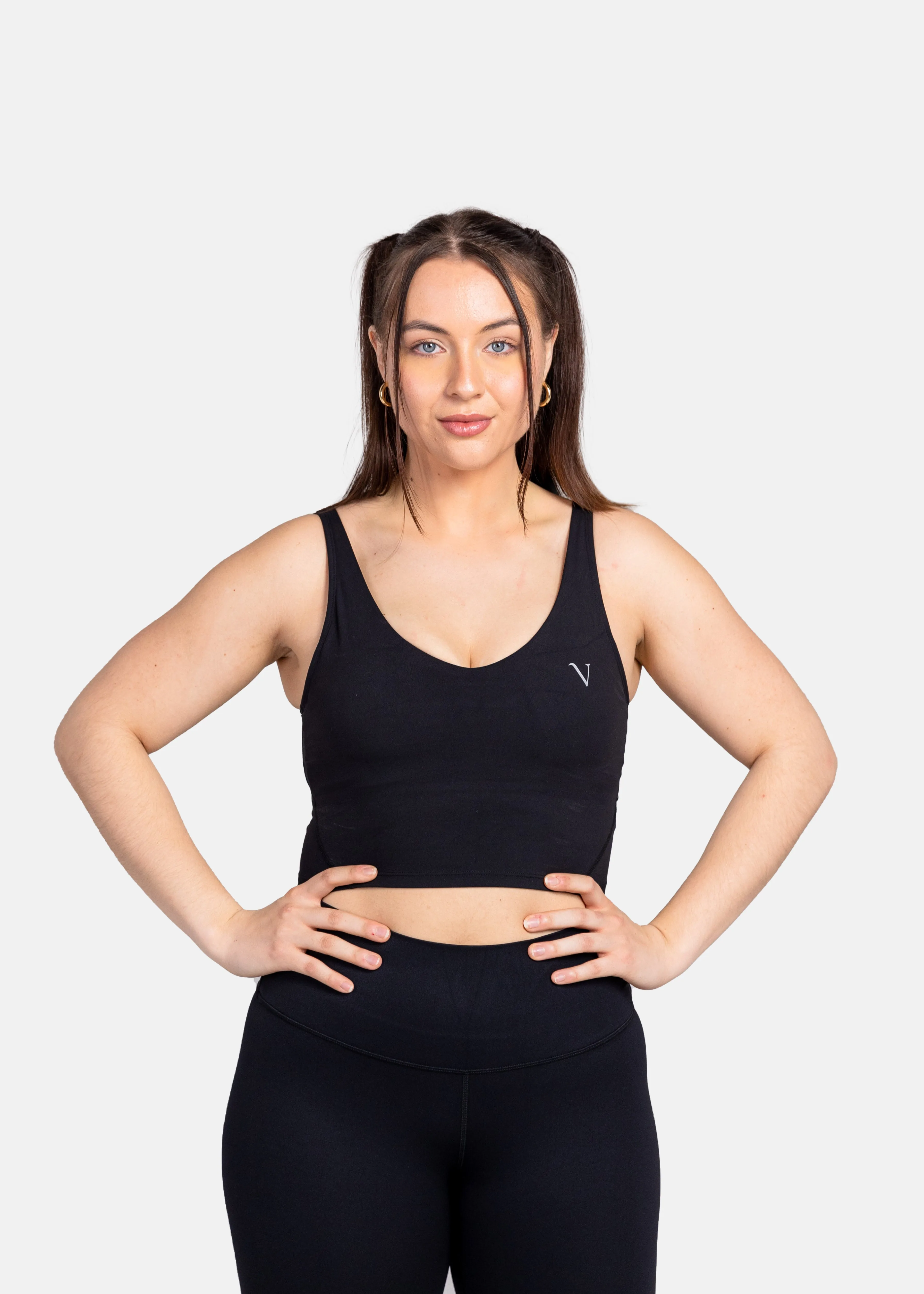 Vibe Higher Tank Top Black