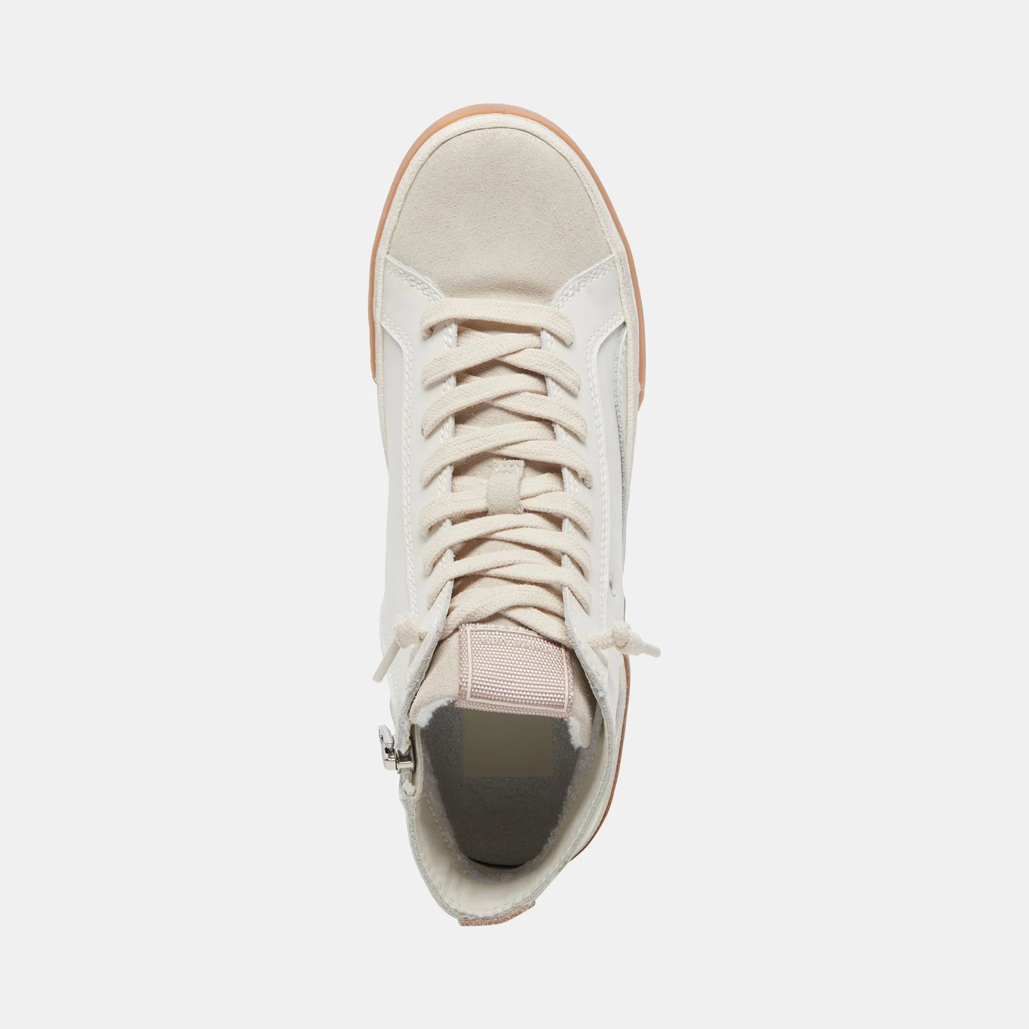 ZOHARA SNEAKERS WHITE TAN LEATHER - re:vita